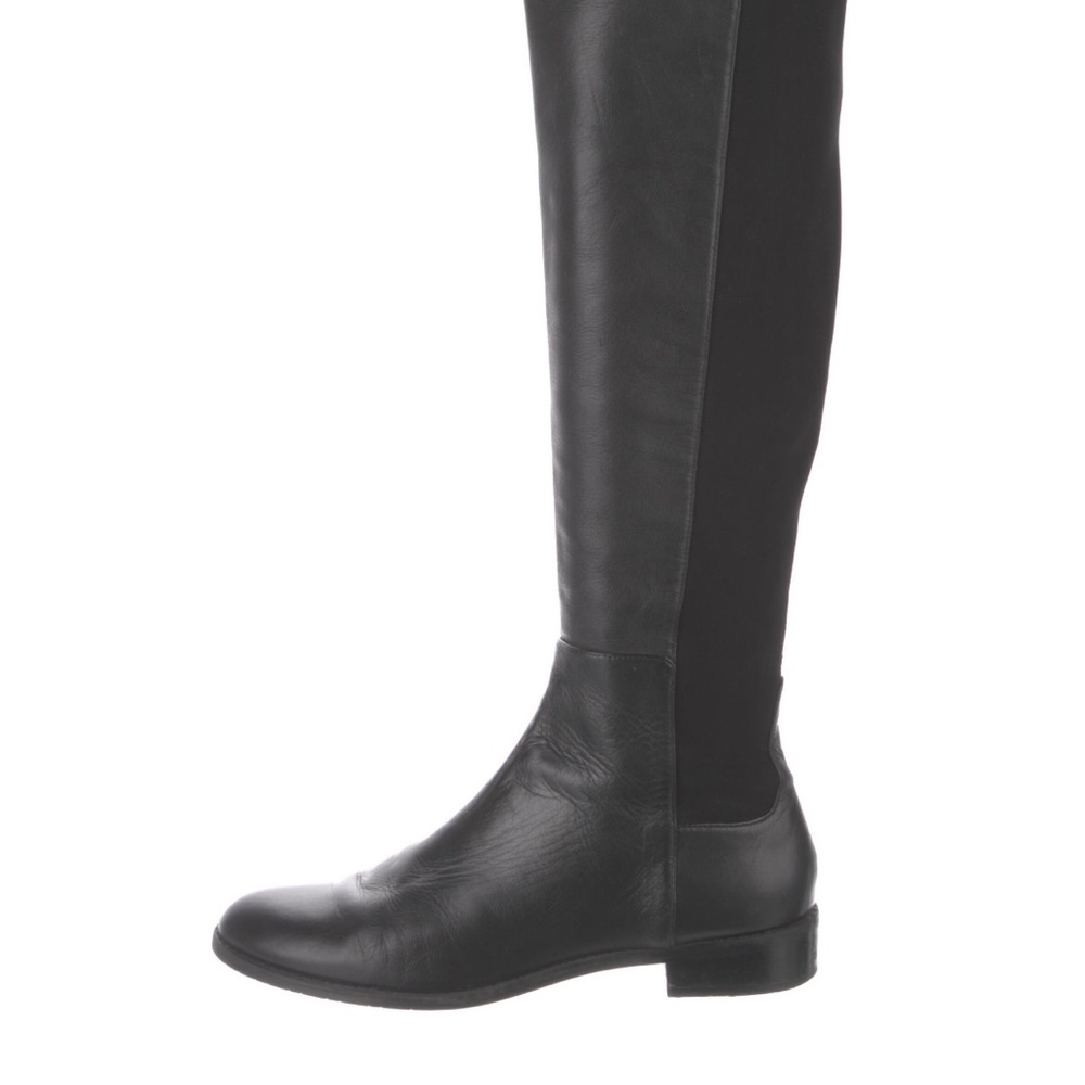 7.5 Stuart Weitzman Leather Knee-High Riding Boots